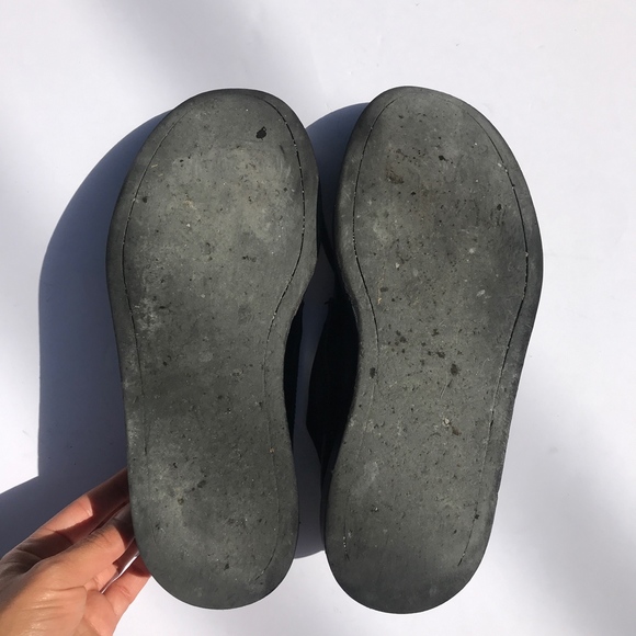 ANN DEMEULEMEESTER black leather lace shoes - Picture 4 of 4